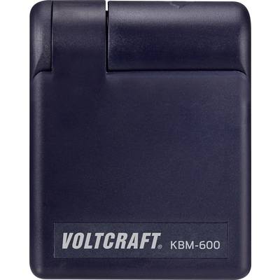 Kompakter Adapter von Voltcraft, Modell KBM-600, in dunkler Farbe. Verwendet für spezielle elektronische Anwendungen und Messungen.