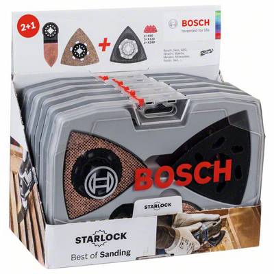 Bosch Accessories 2608664133 Best of Sanding  Tauchsägeblatt-Set 6teilig   1 Set