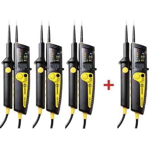 Beha Amprobe 2100-GAMMA+ BUNDLE Zweipoliger Spannungsprüfer CAT III 1000 V, CAT IV 600 V Akustik, LCD, LED, Vibration