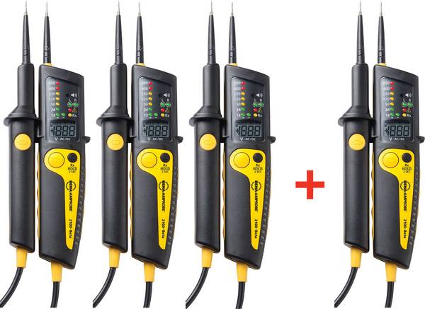 Beha Amprobe 2100-BETA BUNDLE Zweipoliger Spannungsprüfer  CAT III 1000 V, CAT IV 600 V LCD, LED, Vibration, Akustik