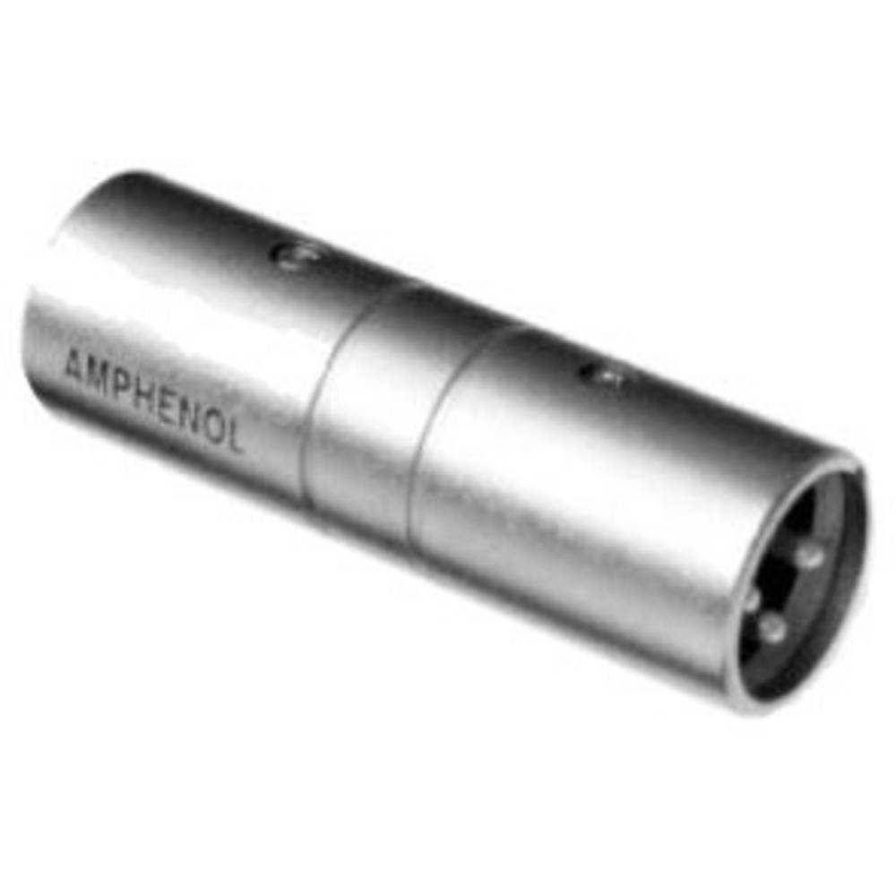 Amphenol XLR-adapter XLR-stekker XLR-stekker Aantal polen: 3 Inhoud: 1 stuk(s)
