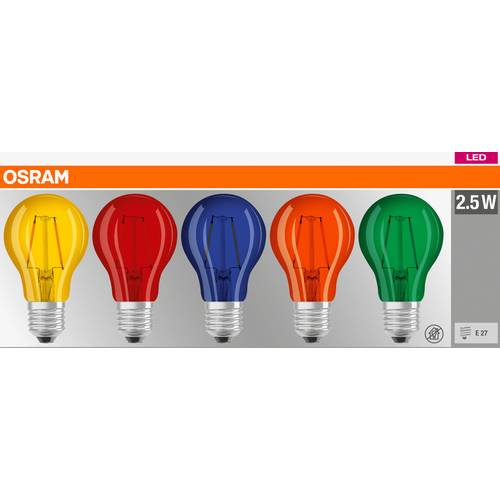 OSRAM HOMELIGHTING 4058075058460 LED EEK G (A - G) E27 Glühlampenform 2.50 W Kaltweiß (Ø x L) 60 mm x 105 mm 1 St.