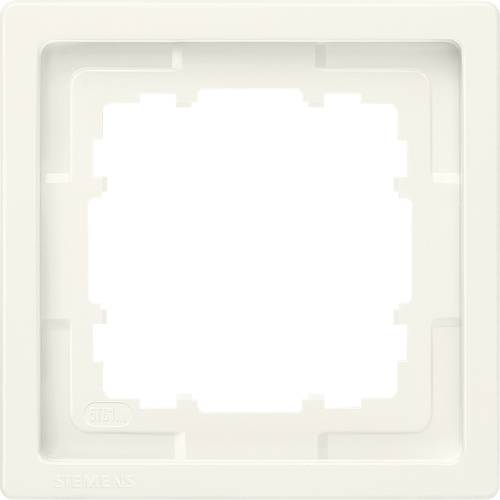 Siemens Schalterprogramm 1fach Rahmen Delta Weiß 5TG1321 1 St.