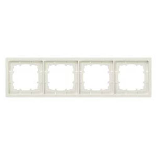 Siemens Schalterprogramm 4fach Rahmen Delta Weiß 5TG1324 1 St.