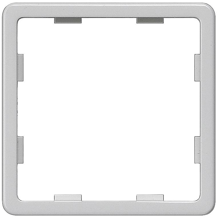 Siemens Schalterprogramm 1fach Rahmen Delta Silber 5TG1762 1 St.