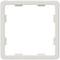 Ein weißer, quadratischer Rahmen mit abgerundeten Ecken.