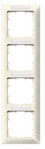 Siemens Schalterprogramm 4fach Rahmen Delta Weiß 5TG25842 1 St.