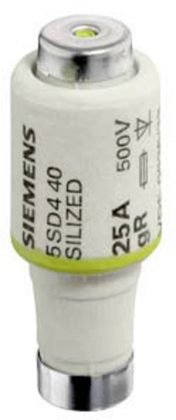 Siemens 5SD440 Sicherungseinsatz   Sicherungsgröße = DII  25 A  500 V 5 St.