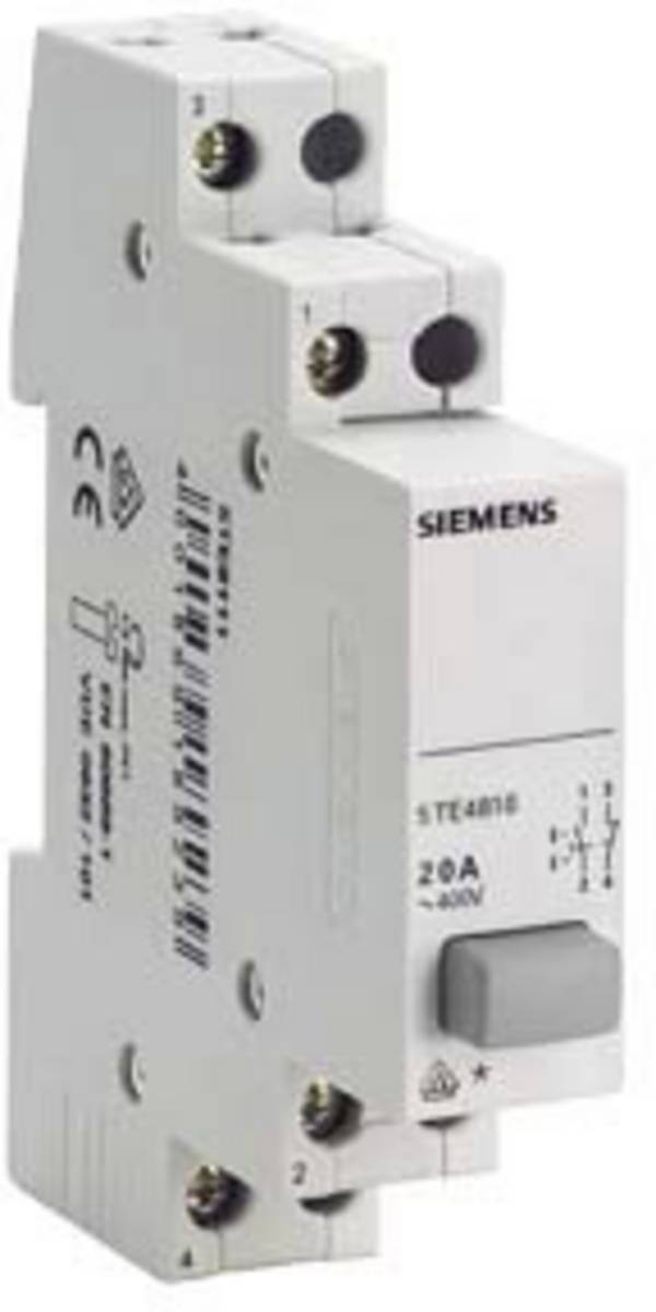 Taster Grau 6 mm² 20 A 2 Schließer Siemens 5TE4811