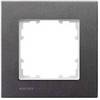 Siemens Schalterprogramm 1fach Rahmen Delta Carbon 5TG11112 1 St.