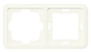 Siemens Schalterprogramm 2fach Rahmen Delta Weiß 5TG1803 1 St.