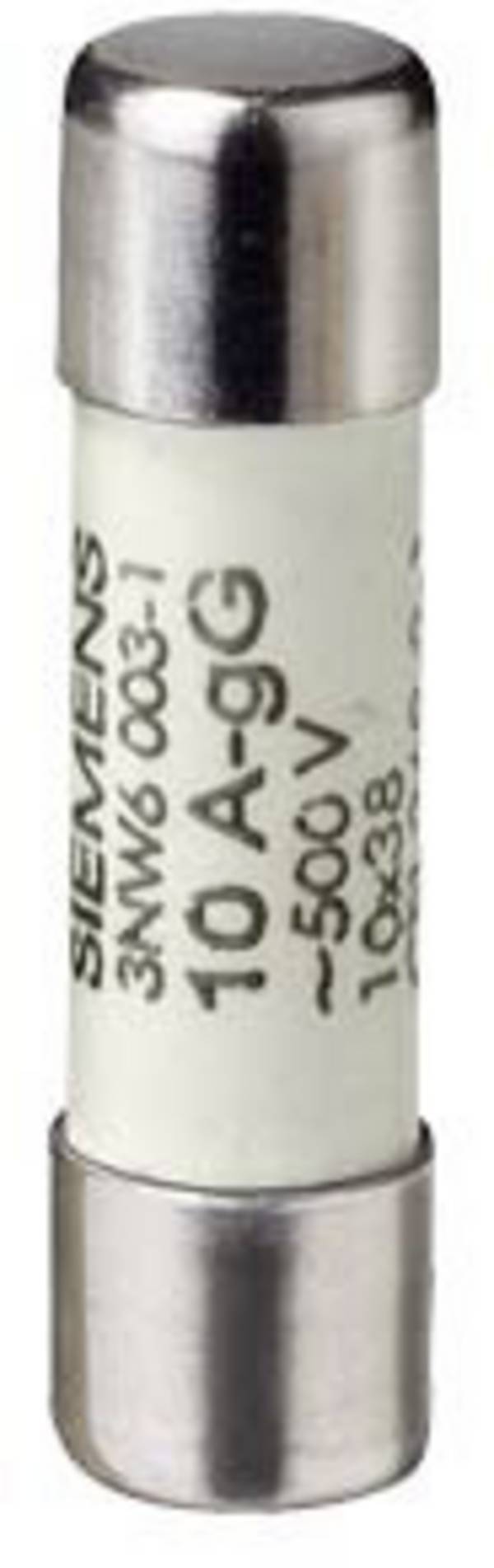 Siemens 3NW60031 Zylindersicherungseinsatz     10 A  500 V 10 St.