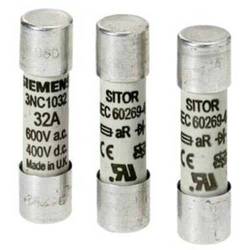 Thumbnail - Siemens 3NC14250MK Zylindersicherungseinsatz 25 A 690 V 10 St.