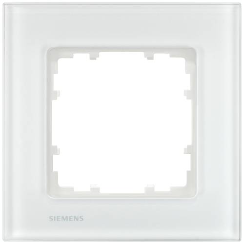 Thumbnail - Siemens Schalterprogramm 1fach Rahmen Delta Weiß 5TG12011 1 St.