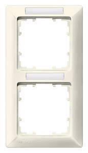 Siemens Schalterprogramm 2fach Rahmen Delta Weiß 5TG25822 1 St.