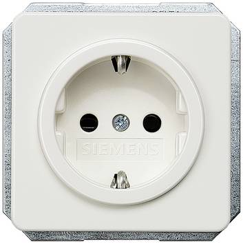 Siemens Schalterprogramm   Steckdose Delta Weiß 5UB1405 1 St.