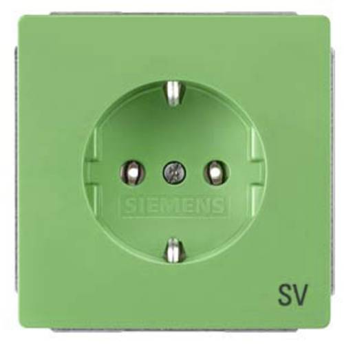 Thumbnail - Siemens Schalterprogramm Schutzkontakt-Steckdose Delta Grün 5UB1815 1 St.
