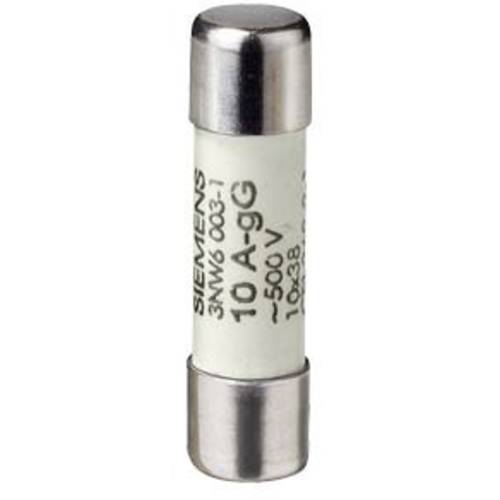 Siemens 3NW60111 Zylindersicherungseinsatz 1 A 500 V 10 St.