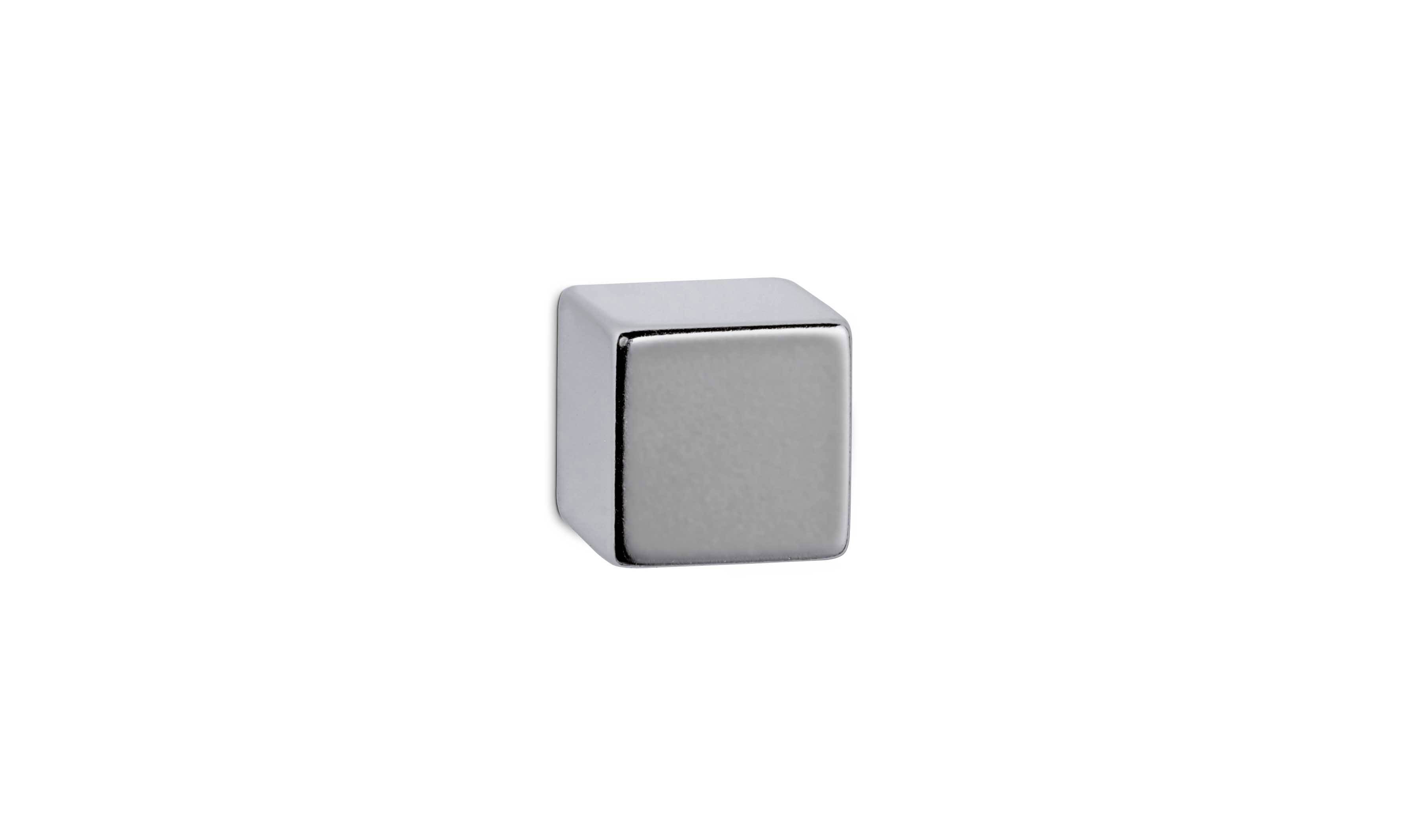Maul Neodym Magnet JAKOB MAUL - MAUL 6169396, Tafelmagnet, Nickel, Nickel, 15 mm, 15 mm, 15 mm (B x H x T) 15 x 15 x 15 mm Würfel Silber 1 St. 6169396