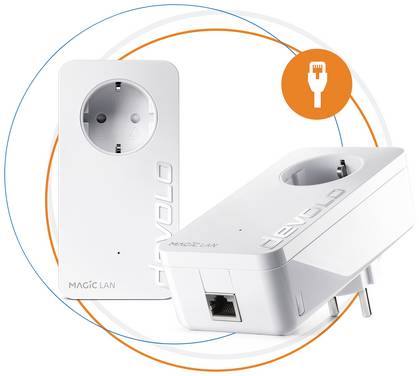 Devolo Magic 1 LAN Starter Kit Powerline Starter Kit 8295 EU Powerline 1200 MBit/s