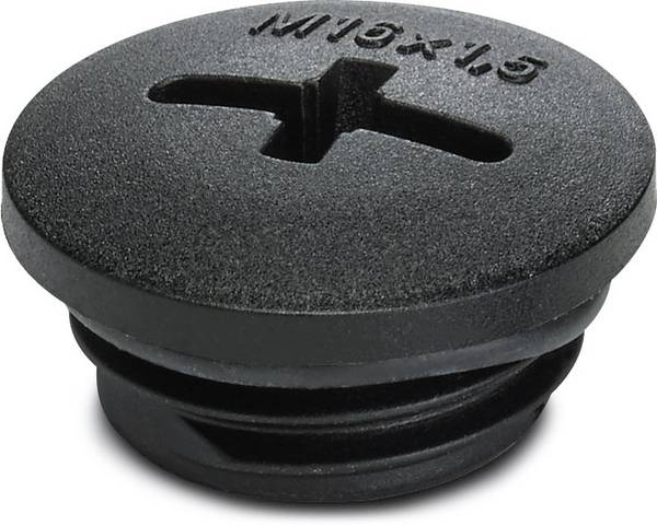 Phoenix Contact 1045817 A-INSP-M16-68N-P-BK Verschlussschraube mit O-Ring M16 M16 PA 10 St.