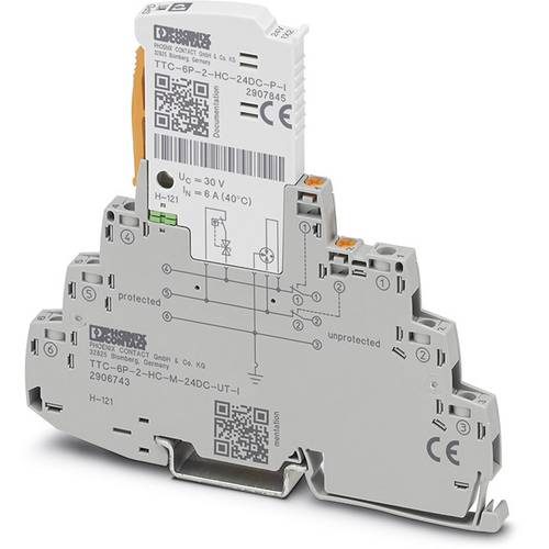 Phoenix Contact 2906743 TTC-6P-2-HC-M-24DC-UT-I Überspannungsschutz-Ableiter 1 St.