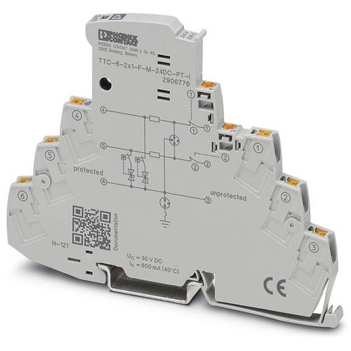 Phoenix Contact 2906776 TTC-6-2X1-F-M-24DC-PT-I Überspannungsschutz-Ableiter 1 St.