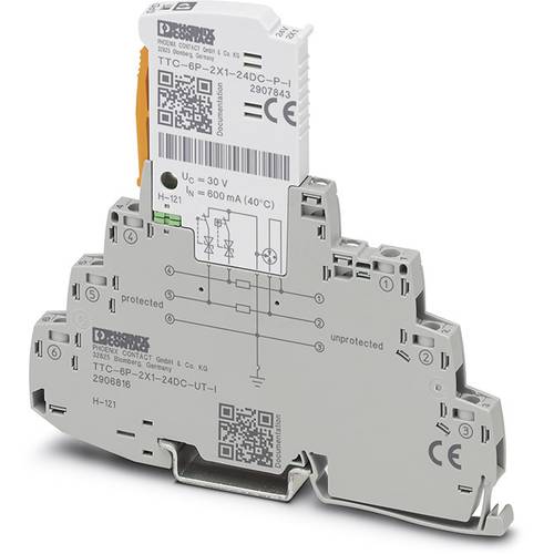 Phoenix Contact 2906810 TTC-6P-2X1-24DC-UT-I Überspannungsschutz-Ableiter 1 St.
