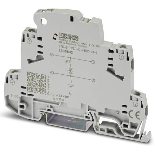 Phoenix Contact 2906832 TTC-6-TVSD-C-48DC-UT-I Überspannungsschutz-Ableiter 1 St.