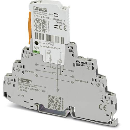 Phoenix Contact 2908192 TTC-6P-1X2-12DC-UT-I Überspannungsschutz-Ableiter 1 St.