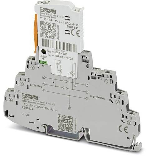 Phoenix Contact 2908194 TTC-6P-1X2-48DC-UT-I Überspannungsschutz-Ableiter 1 St.