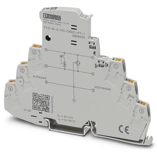 Phoenix Contact 2908439 TTC-6-2-HC-24DC-PT-I Überspannungsschutz-Ableiter 1 St.