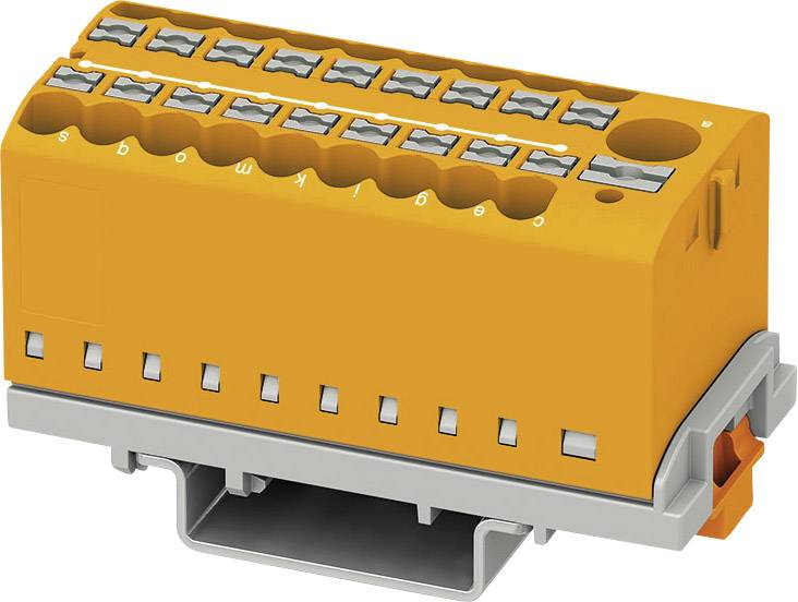 Phoenix Contact 3273128 Verteilerblock 28.6 mm Zugfeder Orange 8 St.