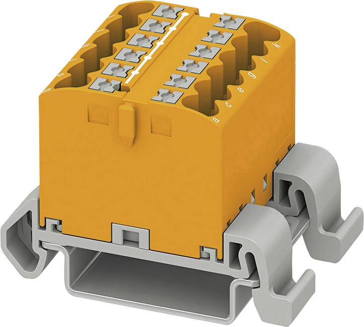 Phoenix Contact 3273172 Verteilerblock 31.2 mm Zugfeder Orange 8 St.