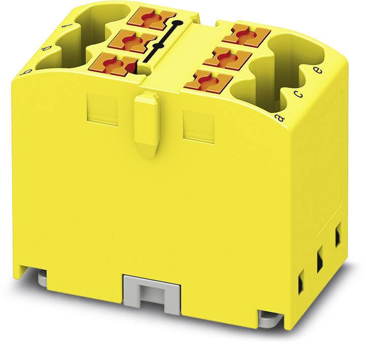 Thumbnail - Phoenix Contact 3273270 Verteilerblock 15.6 mm Zugfeder Gelb 10 St.