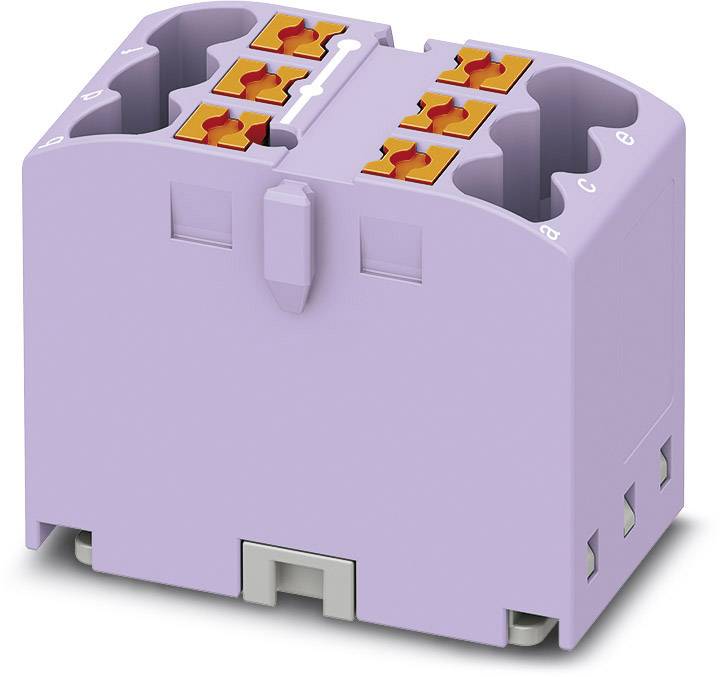 Thumbnail - Phoenix Contact 3273280 Verteilerblock 15.6 mm Zugfeder Violett 10 St.