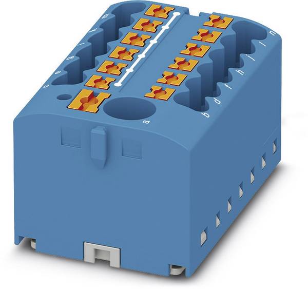 Phoenix Contact 3273354 Verteilerblock 40.6 mm Zugfeder  Blau 8 St.