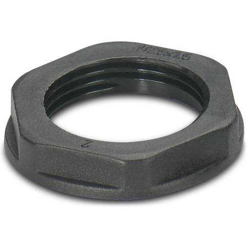 Phoenix Contact 1411237 A-INL-NPT1/2-P-BK Gegenmutter PA, Polyamid 10 St.