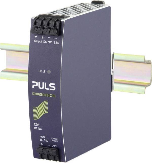 PULS CD5.241-L1 DC/DC-Wandler  24 V/DC 3.8 A  Anzahl Ausgänge:1 x  Inhalt 1 St.