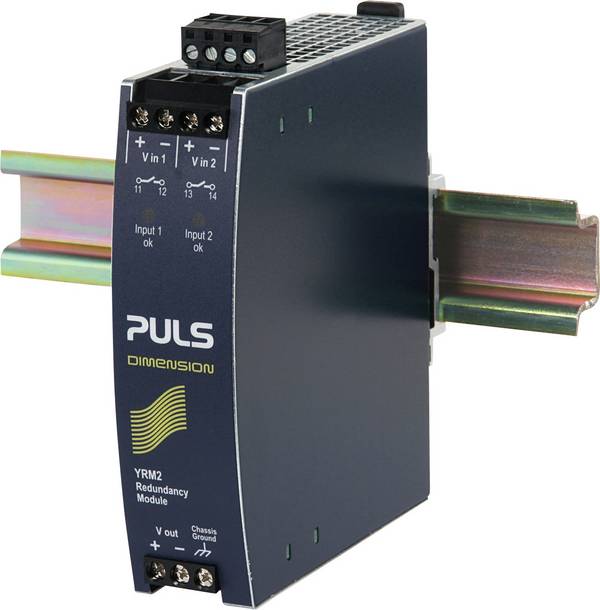 PULS YRM2.Diode Hutschienen-Redundanz-Modul (DIN-Rail)   1.3 A    Inhalt 1 St.