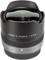 Fisheye-Objektiv mit der Aufschrift 'LUMIX G FISHEYE 1:3.5/8'. Es hat eine große, gewölbte Glaslinse und einen schwarzen Gehäusekörper.