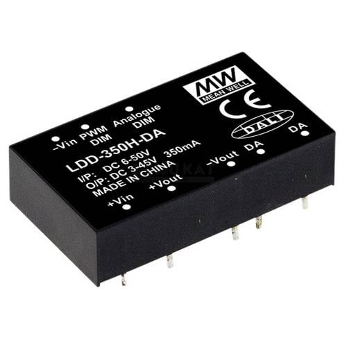 Thumbnail - MEAN WELL LDD-1050H-DA LED-Treiber Konstantstrom 1050 mA 3 - 45 V/DC dimmbar, Dali, Überlastschutz, Überspannung 1 St.