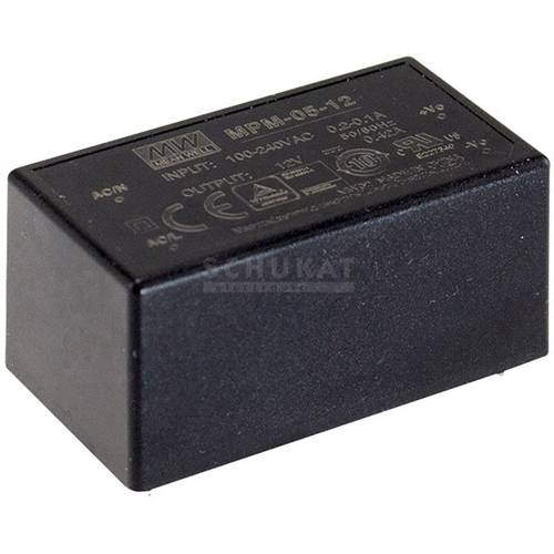 MEAN WELL MPM-05-24 AC/DC-Printnetzteil 24 V/DC 0.23 A 5.1 W