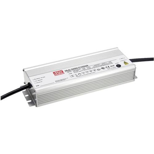 MEAN WELL HLG-320H-C1050A LED-Treiber Konstantstrom 320.25 W 525 - 1050 mA 152 - 305 V/DC Montage auf entflammbaren Ober...