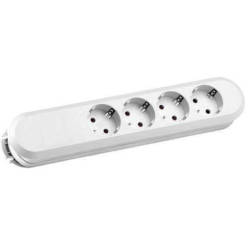 BACHMANN SMART Steckdosenleiste 4xCEE7/3 weiß, ohne Zuleitung