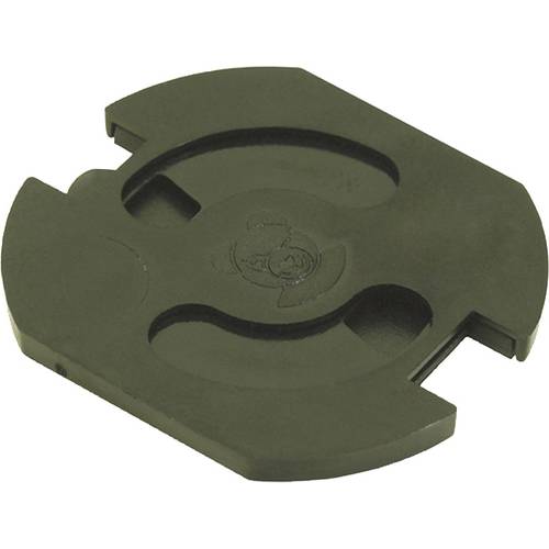 interBär 6320-002.01 Steckdosen-Einsatz Schwarz 5 St.