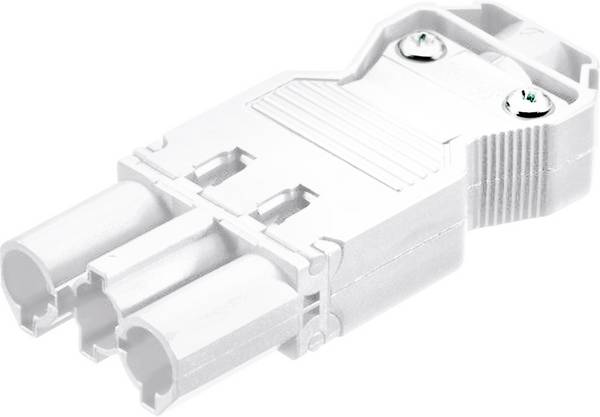 BACHMANN Gerätestecker GST18/3 weiss