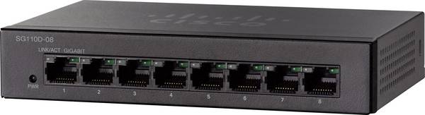 Cisco Small Business SG110D-08 - Switch - unmanaged