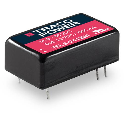 TracoPower TEL 8-2423WI DC/DC-Wandler, Print 24 V/DC 265 mA 8 W Anzahl Ausgänge: 2 x Inhalt 1 St.