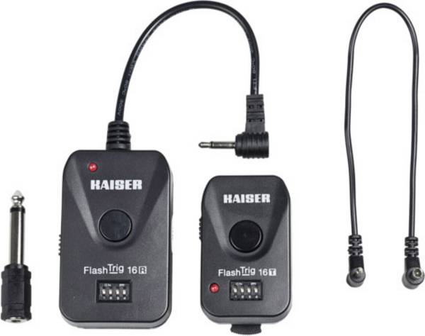 Kaiser Fototechnik Kaiser FlashTrig 16 Set Funk-Studioblitz 7016 Fernauslöser